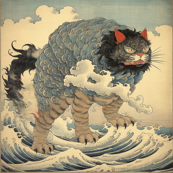 Katsushika Hokusai style, Midjourney V5 — pick 3 of 11, picture 3 of 4