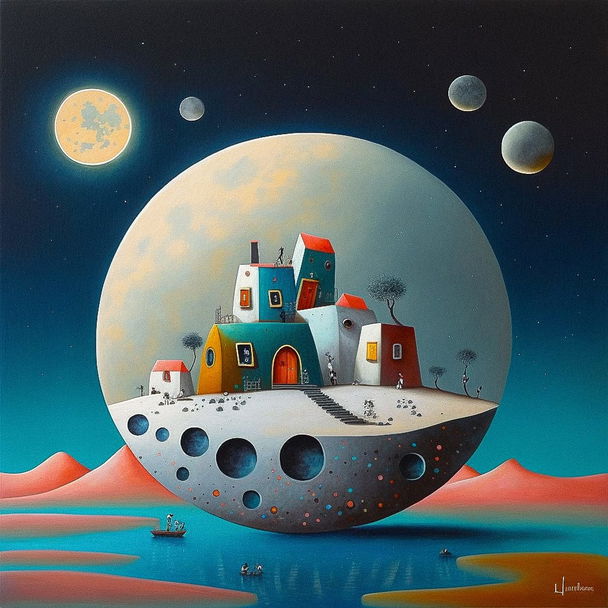 Iwona Lifsches style, Midjourney V4 — pick 3 of 9, picture 4 of 4