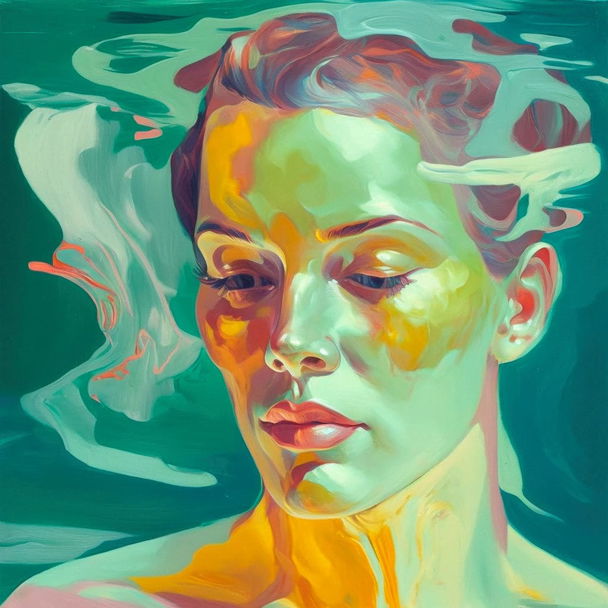 Maria Lassnig style, Midjourney V4 — pick 5 of 9, picture 2 of 4