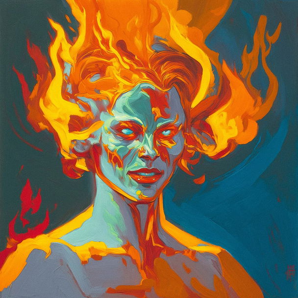 Maria Lassnig style, Midjourney V4 — pick 5 of 9, picture 3 of 4
