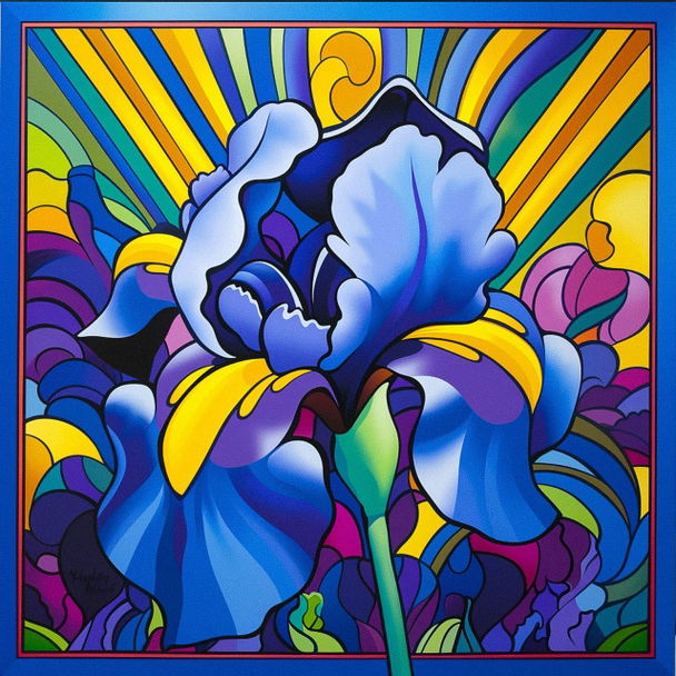 Howard Arkley style, Midjourney V6 — pick 3 of 11, picture 1 of 4