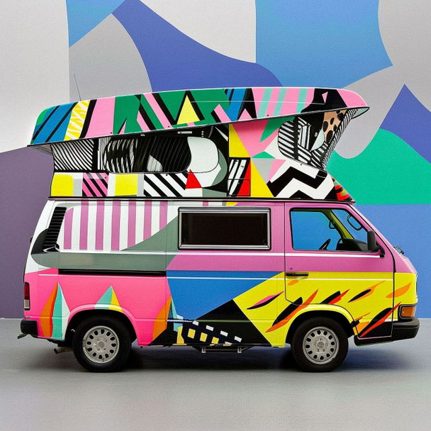Morag Myerscough style, Midjourney V6 — pick 1 of 11, picture 3 of 4