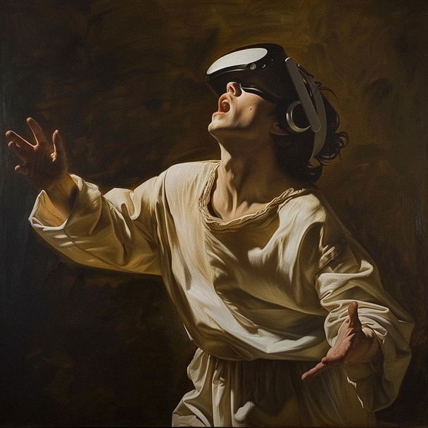 Caravaggio style, Midjourney V6 — pick 10 of 13, picture 1 of 4