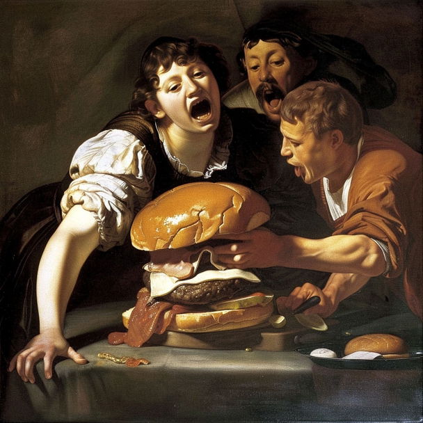 Caravaggio style, Midjourney V6 — pick 10 of 13, picture 2 of 4
