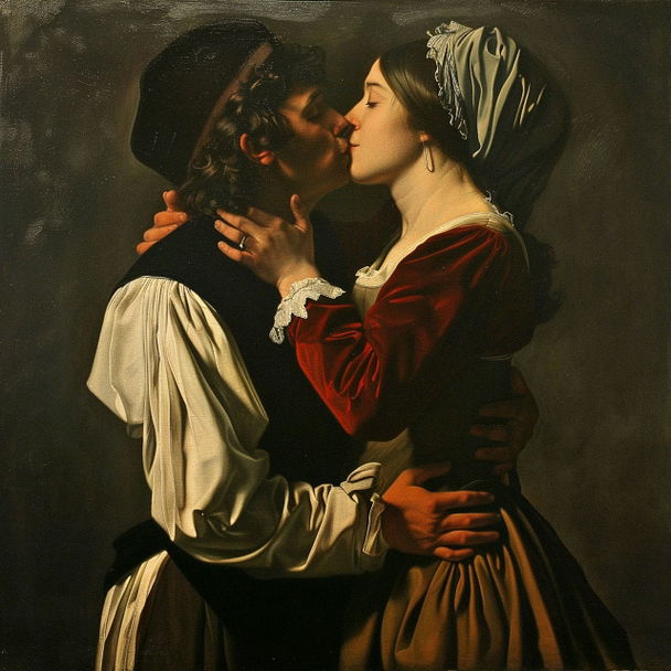 Caravaggio style, Midjourney V6 — pick 10 of 13, picture 3 of 4