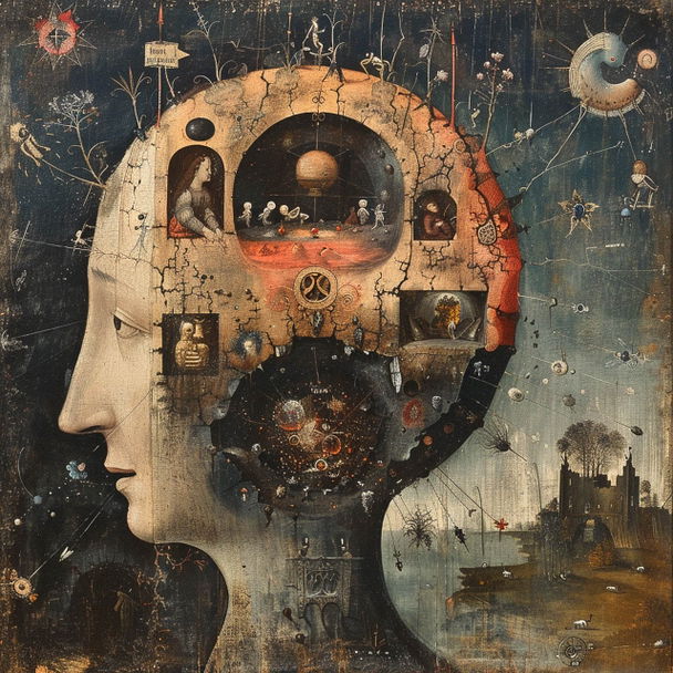 Hieronymus Bosch style, Midjourney V6 — pick 12 of 13, picture 1 of 4