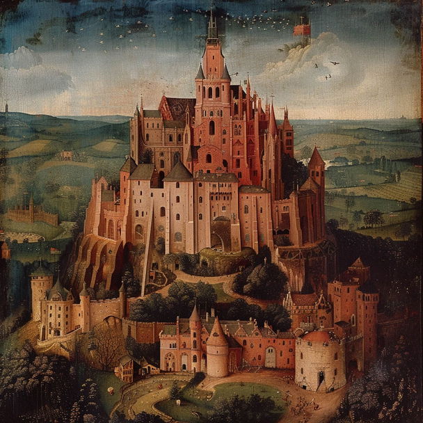 Hieronymus Bosch style, Midjourney V6 — pick 12 of 13, picture 2 of 4