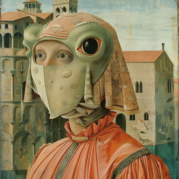 Piero della Francesca style, Midjourney V6 — pick 2 of 13, picture 2 of 4