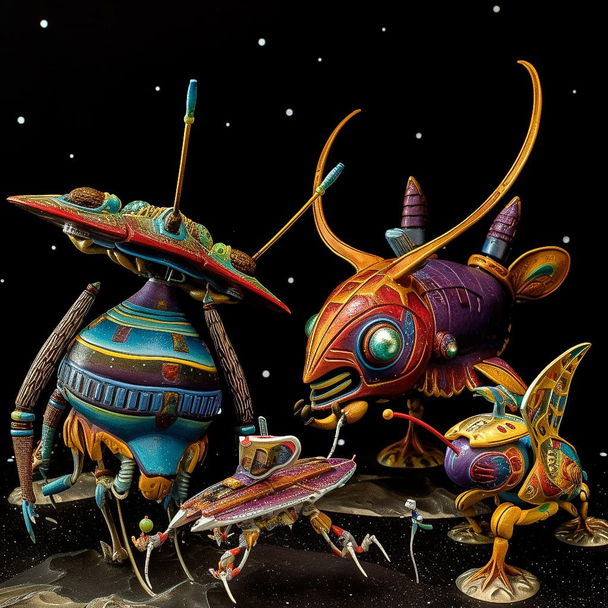 Alebrije style, Midjourney V5 — pick 18 of 20, picture 2 of 4