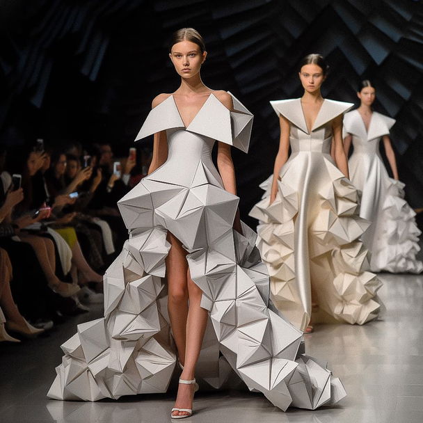 Origami style, Midjourney V5 — pick 3 of 20, picture 3 of 4