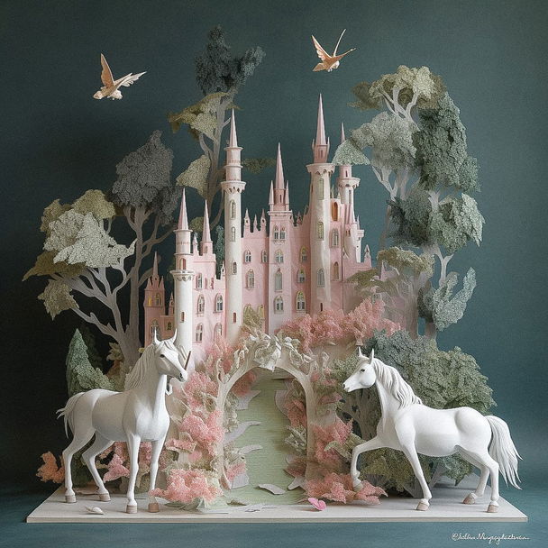 Papier-mache style, Midjourney V5 — pick 8 of 20, picture 4 of 4