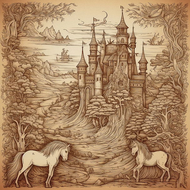 Pyrography style, Midjourney V5 — pick 5 of 20, picture 4 of 4