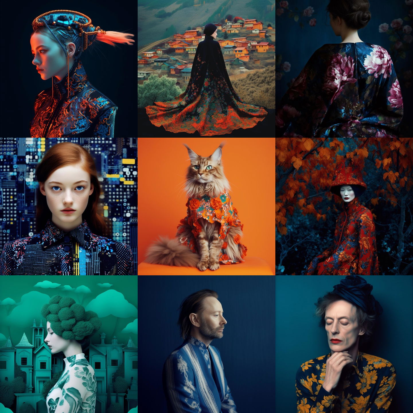 Erik Madigan Heck style, Midjourney V5: cyberpunk character by Erik Madigan Heck