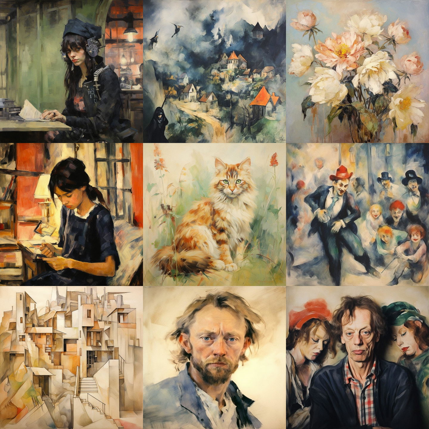 Jules Pascin style, Midjourney V5.2: cyberpunk character by Jules Pascin