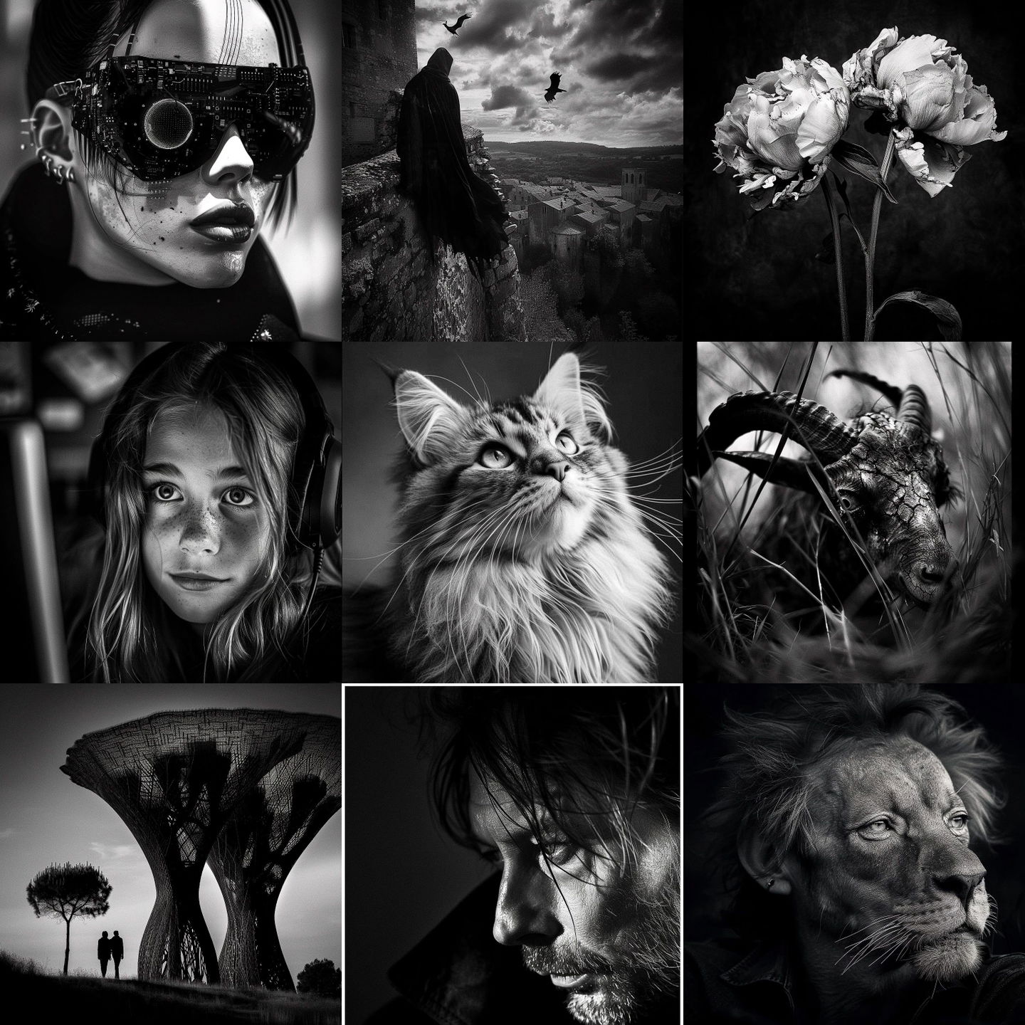 Laurent Baheux style, Midjourney V6: cyberpunk character by Laurent Baheux