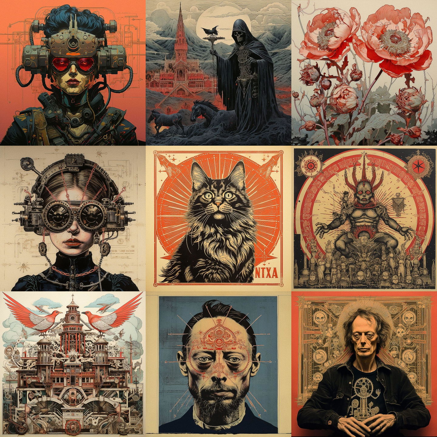 Ravi Zupa style, Midjourney V5.2: cyberpunk character by Ravi Zupa