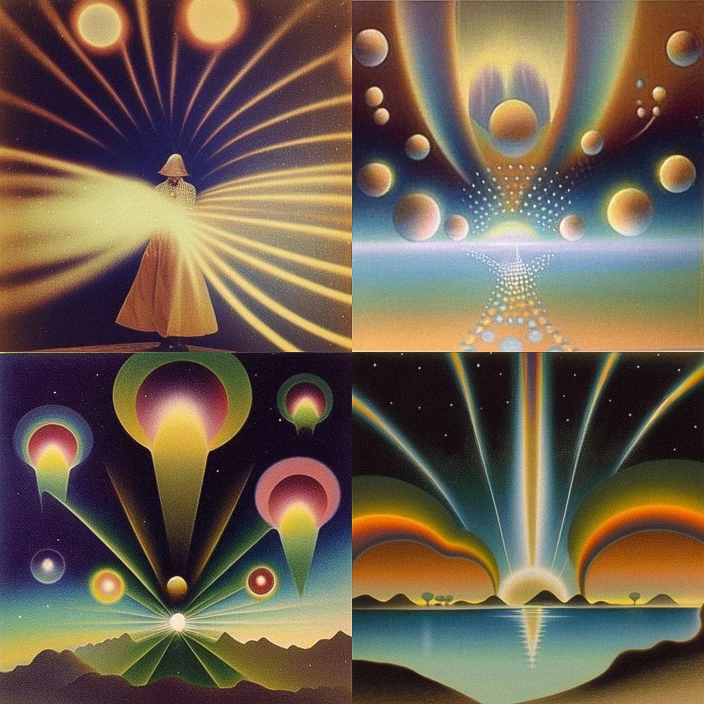 Agnes Lawrence Pelton style, Midjourney Niji 4, render 1 of 4