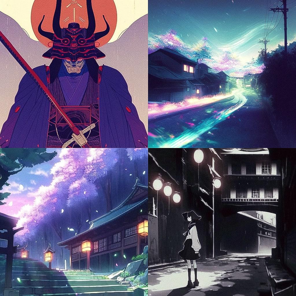Akira Kurosawa style, Midjourney Niji 4, render 1 of 4