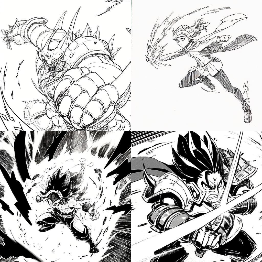 Alan Davis style, Midjourney Niji 5, render 1 of 4