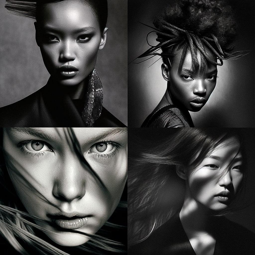 Albert Watson style, Midjourney Niji 4, render 1 of 4