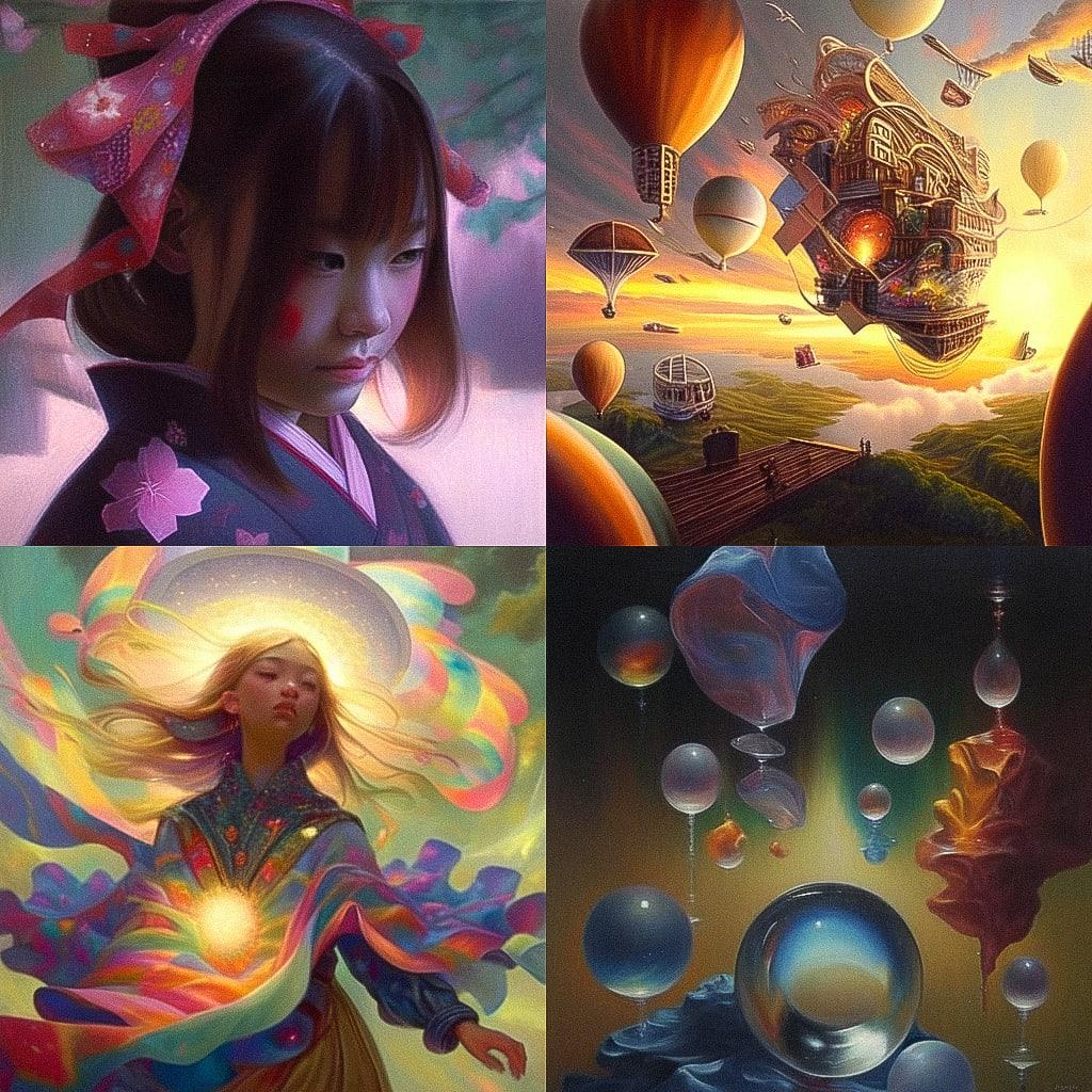 Alex Alemany style, Midjourney Niji 4, render 1 of 4
