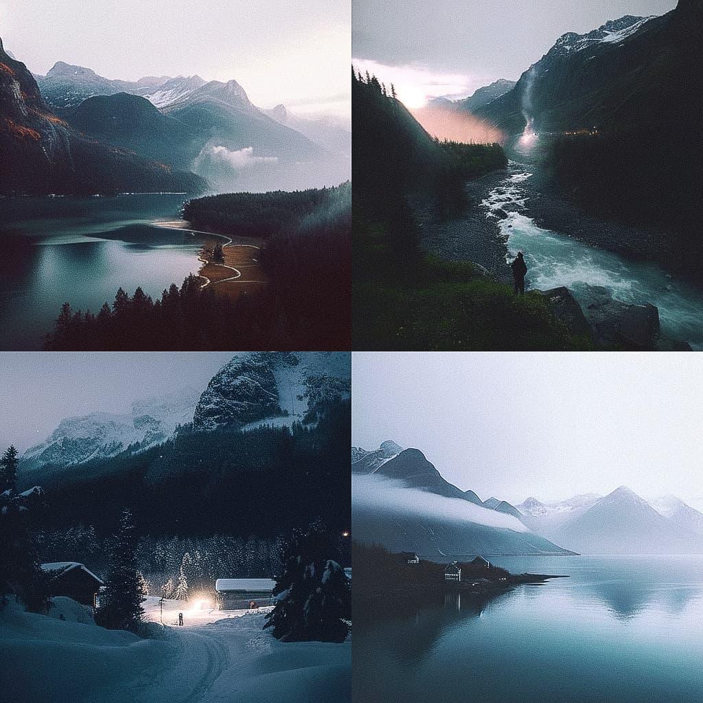 Alex Strohl style, Midjourney Niji 5, render 1 of 4