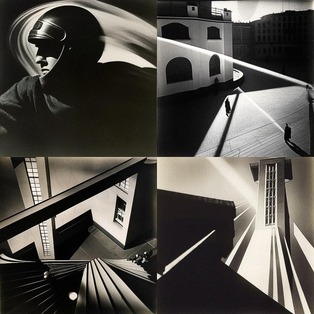 Alexander Rodchenko style, Midjourney Niji 4, render 1 of 4