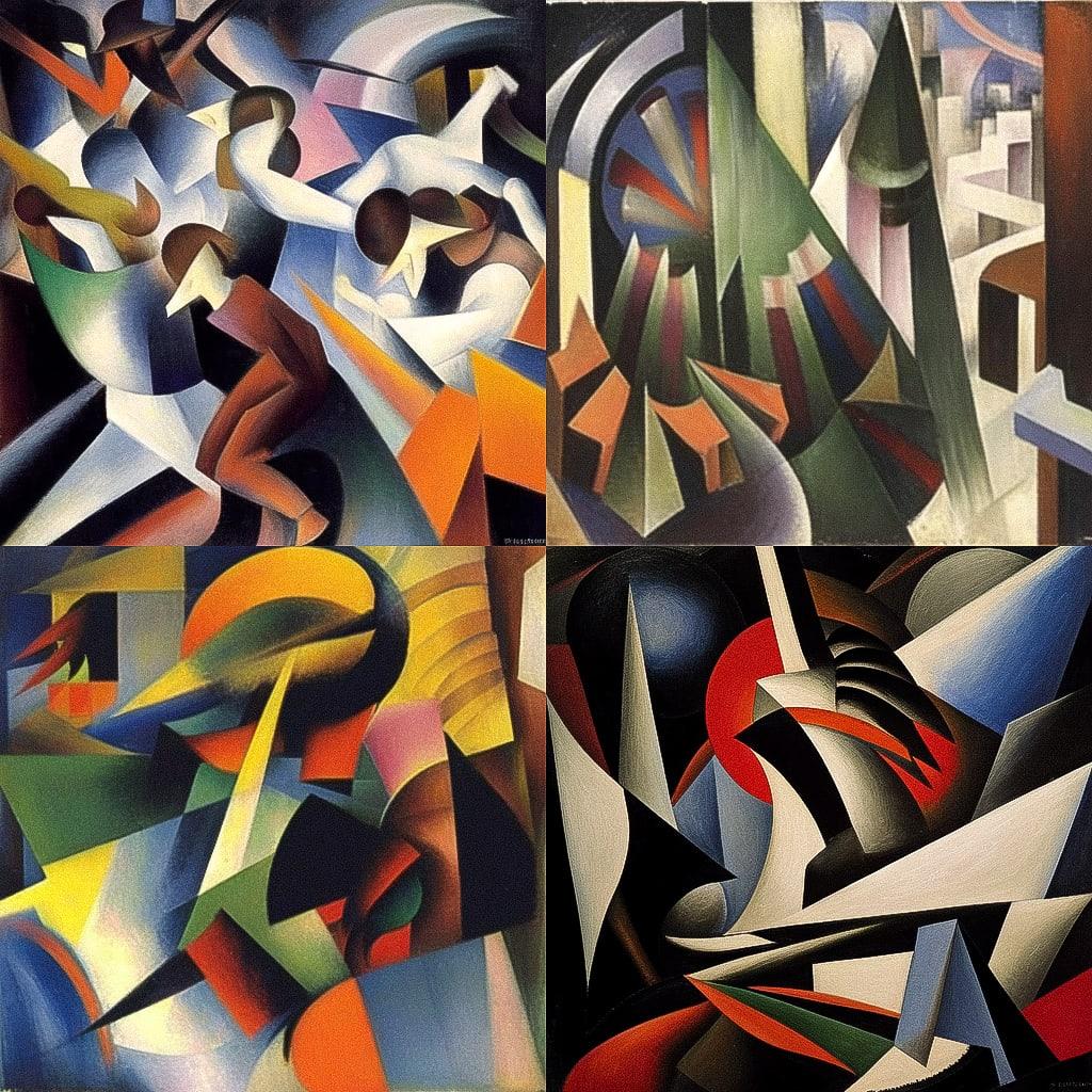 Alice Bailly style, Midjourney Niji 4, render 1 of 4
