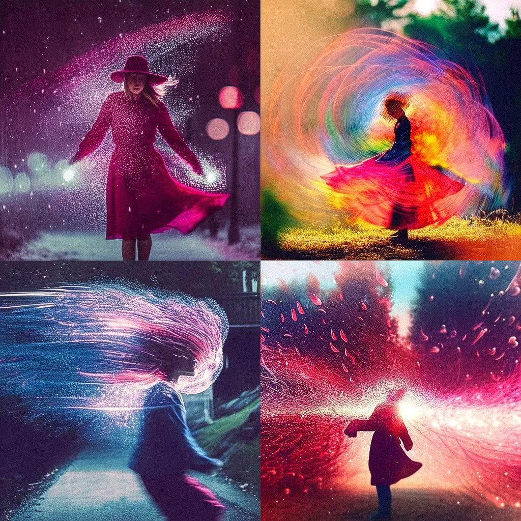 Aliza Razell style, Midjourney Niji 4, render 1 of 4