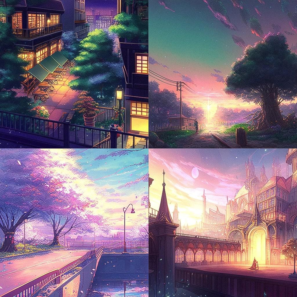 Alois Arnegger style, Midjourney Niji 4, render 1 of 4