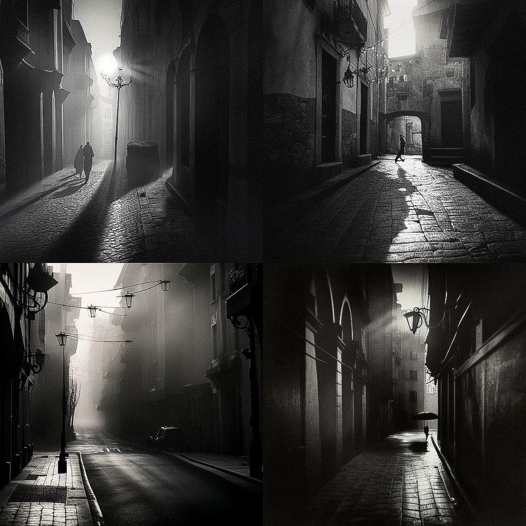 Ando Fuchs style, Midjourney Niji 4, render 1 of 4