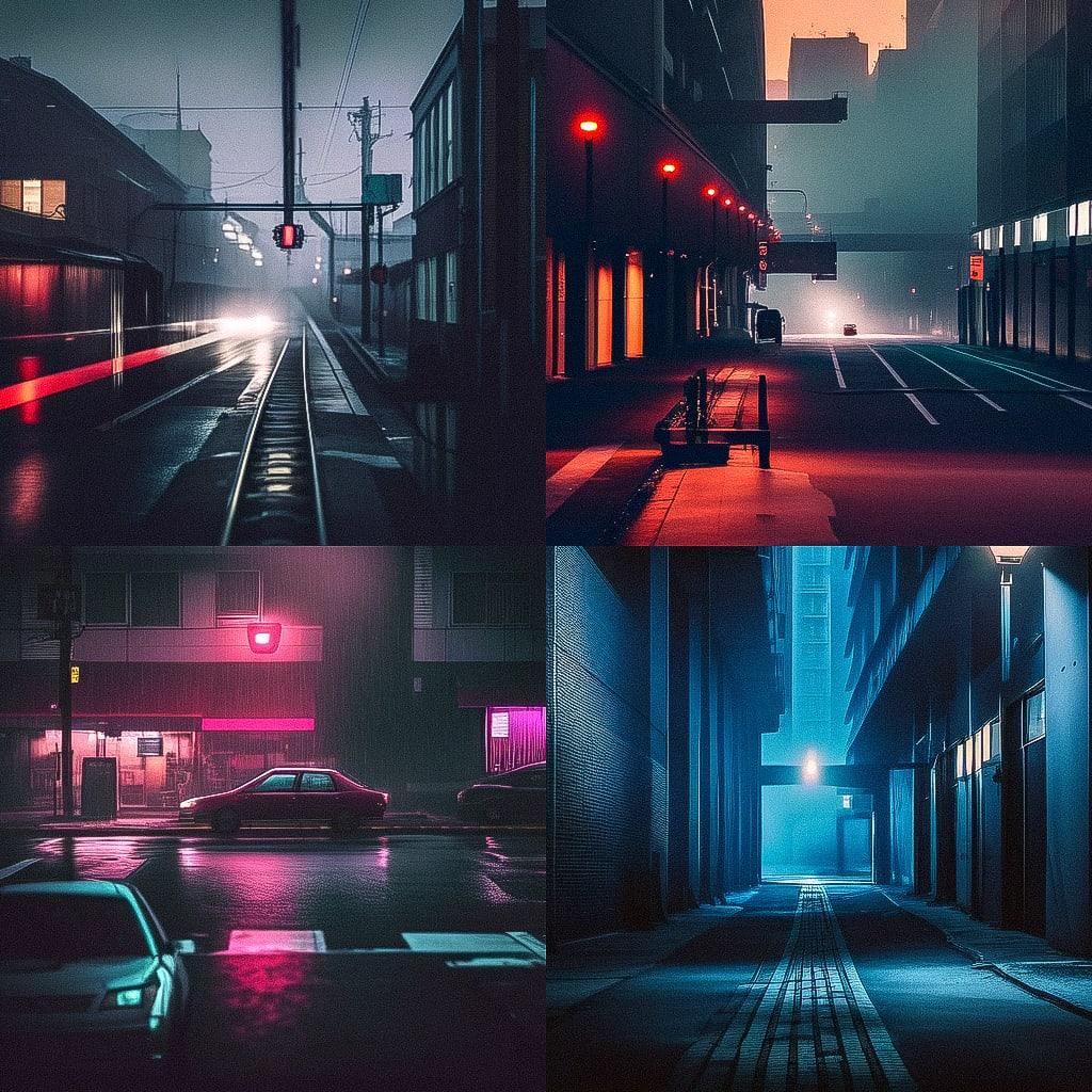 Andreas Levers style, Midjourney Niji 4, render 1 of 4