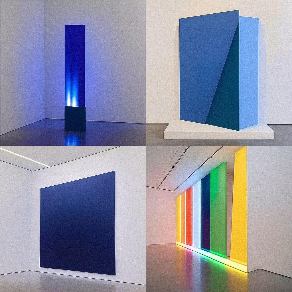 Anne Truitt style, Midjourney Niji 4, render 1 of 4