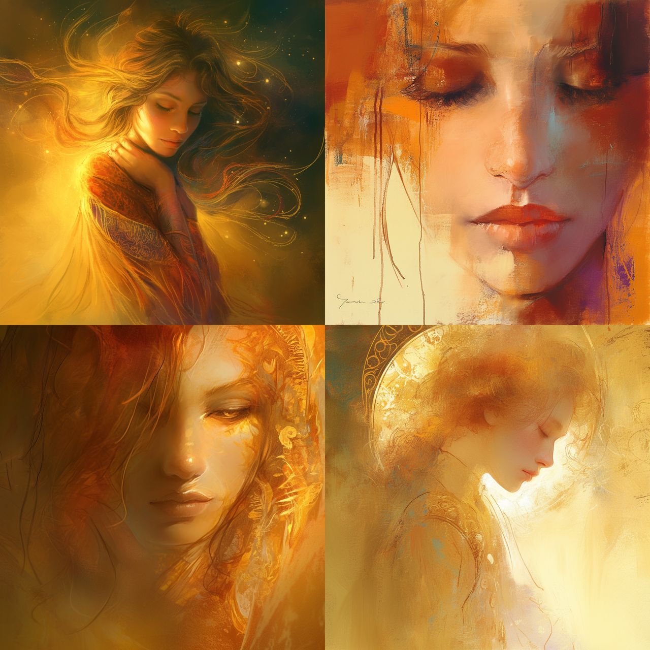 Annette Schmucker style, Midjourney Niji 6, render 1 of 4