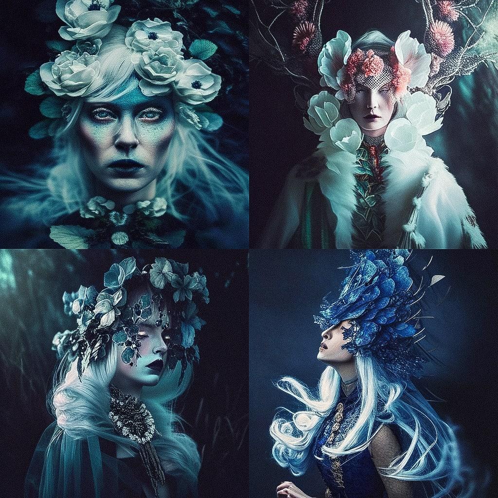 Bella Kotak style, Midjourney Niji 4, render 1 of 4