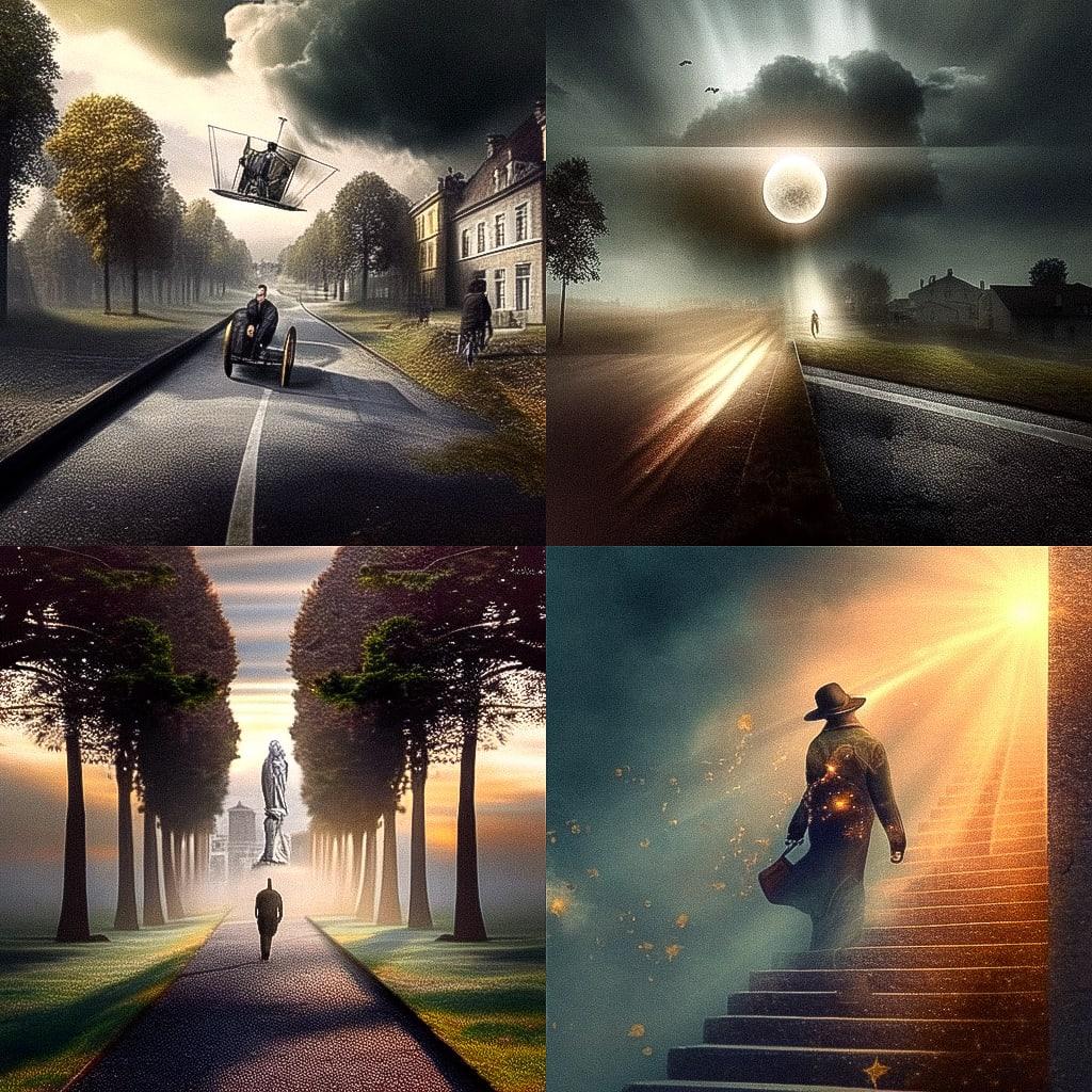 Ben Goossens style, Midjourney Niji 4, render 1 of 4
