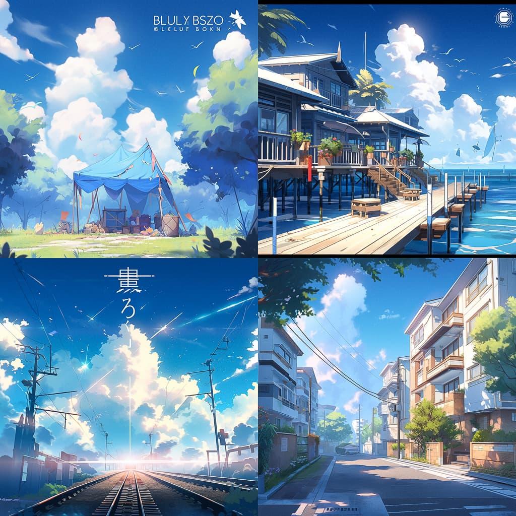 Blue Sky Animation Studio style, Midjourney Niji 5, render 1 of 4