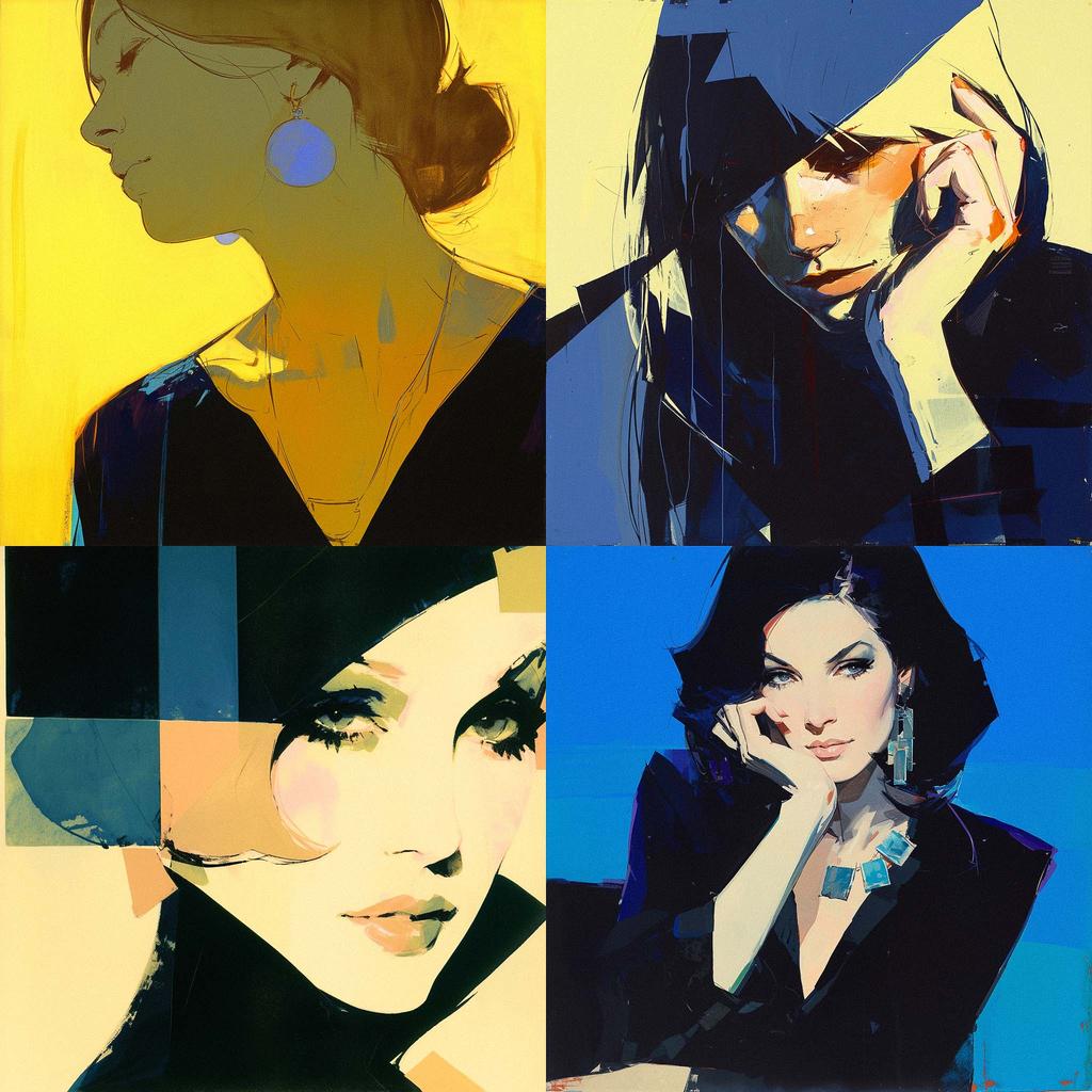 Bob Peak style, Midjourney Niji 6, render 1 of 4