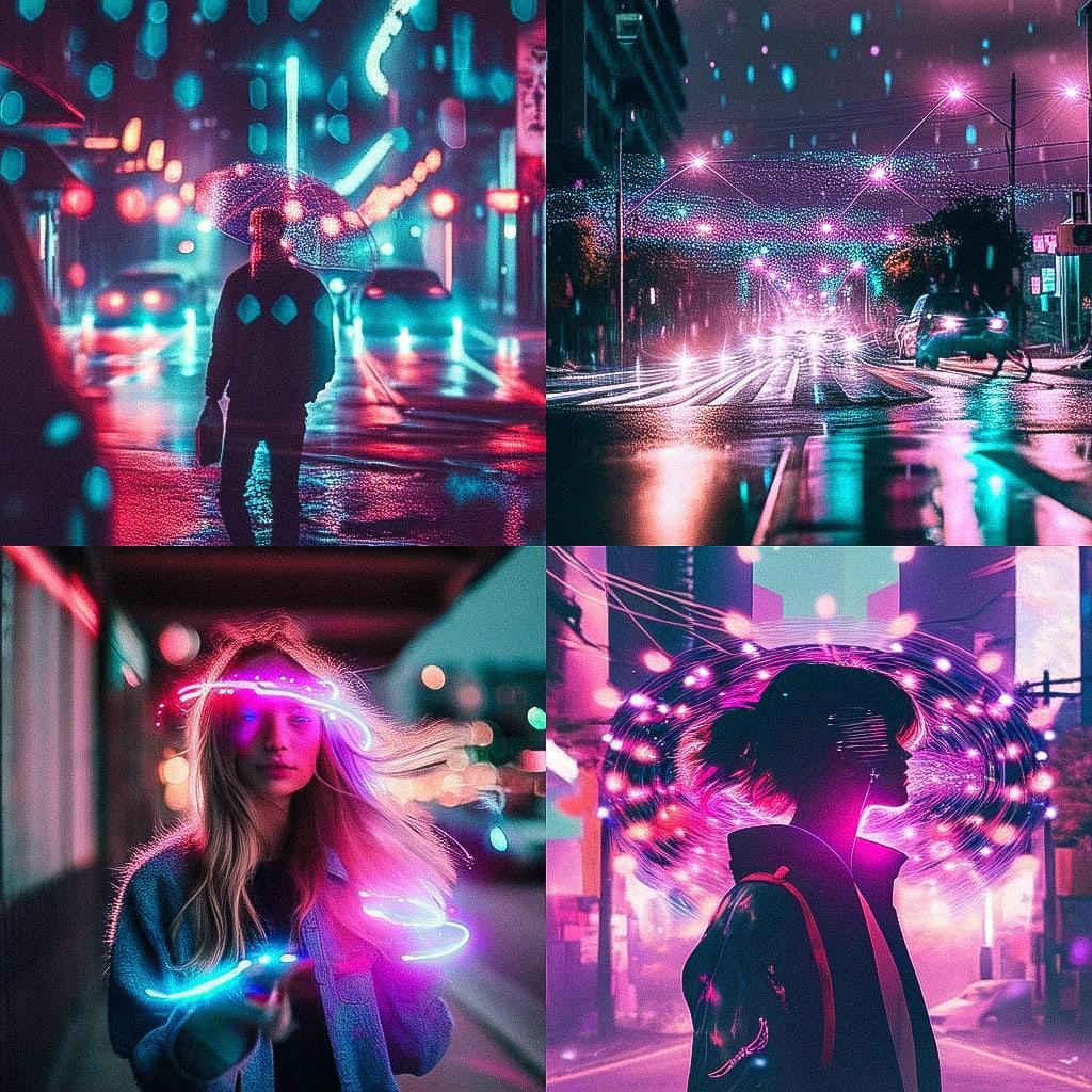 Brandon Woelfel style, Midjourney Niji 5, render 1 of 4