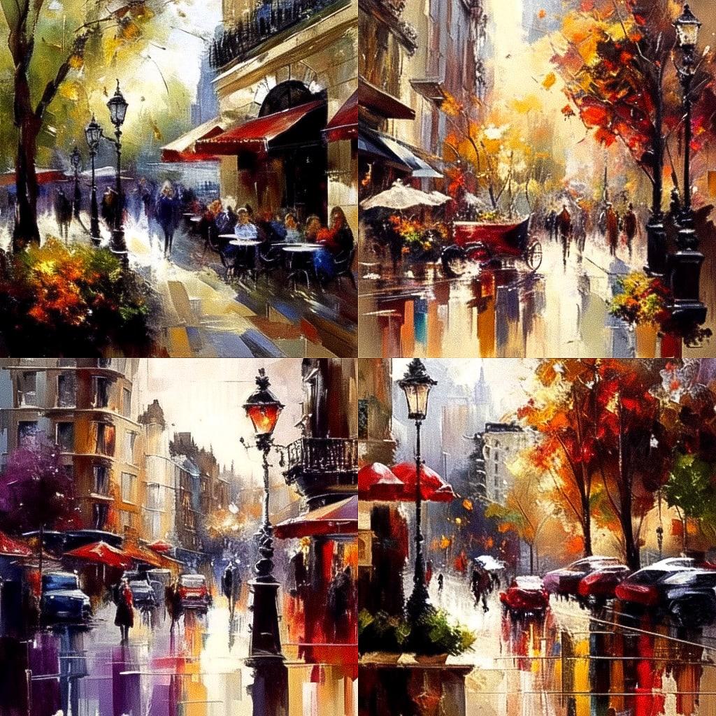 Brent Heighton style, Midjourney Niji 4, render 1 of 4