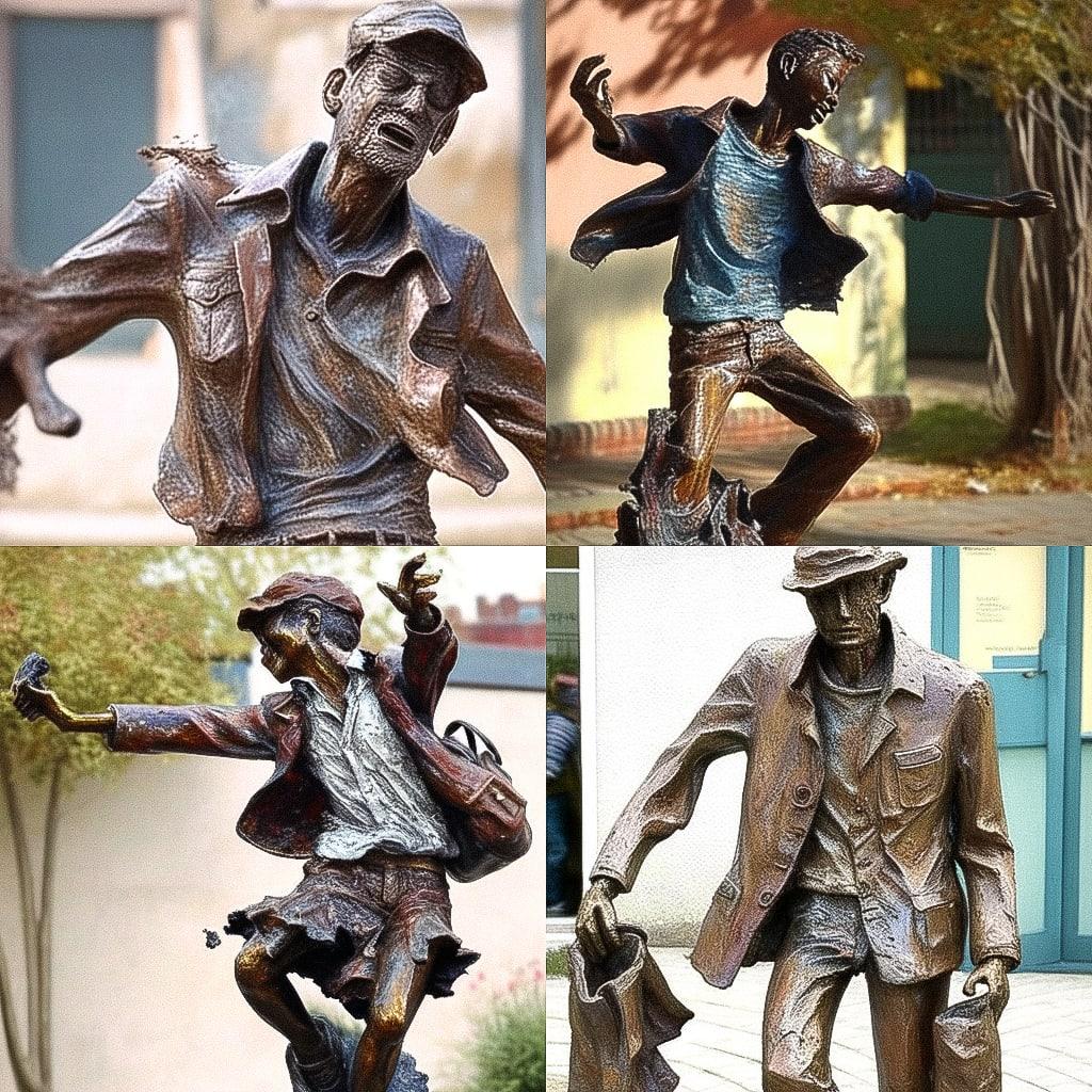 Bruno Catalano style, Midjourney Niji 4, render 1 of 4