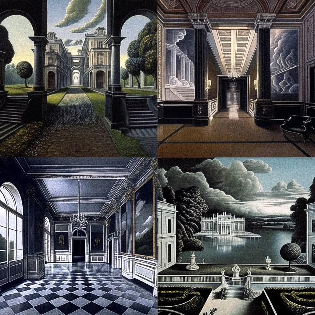 Carel Willink style, Midjourney Niji 4, render 1 of 4