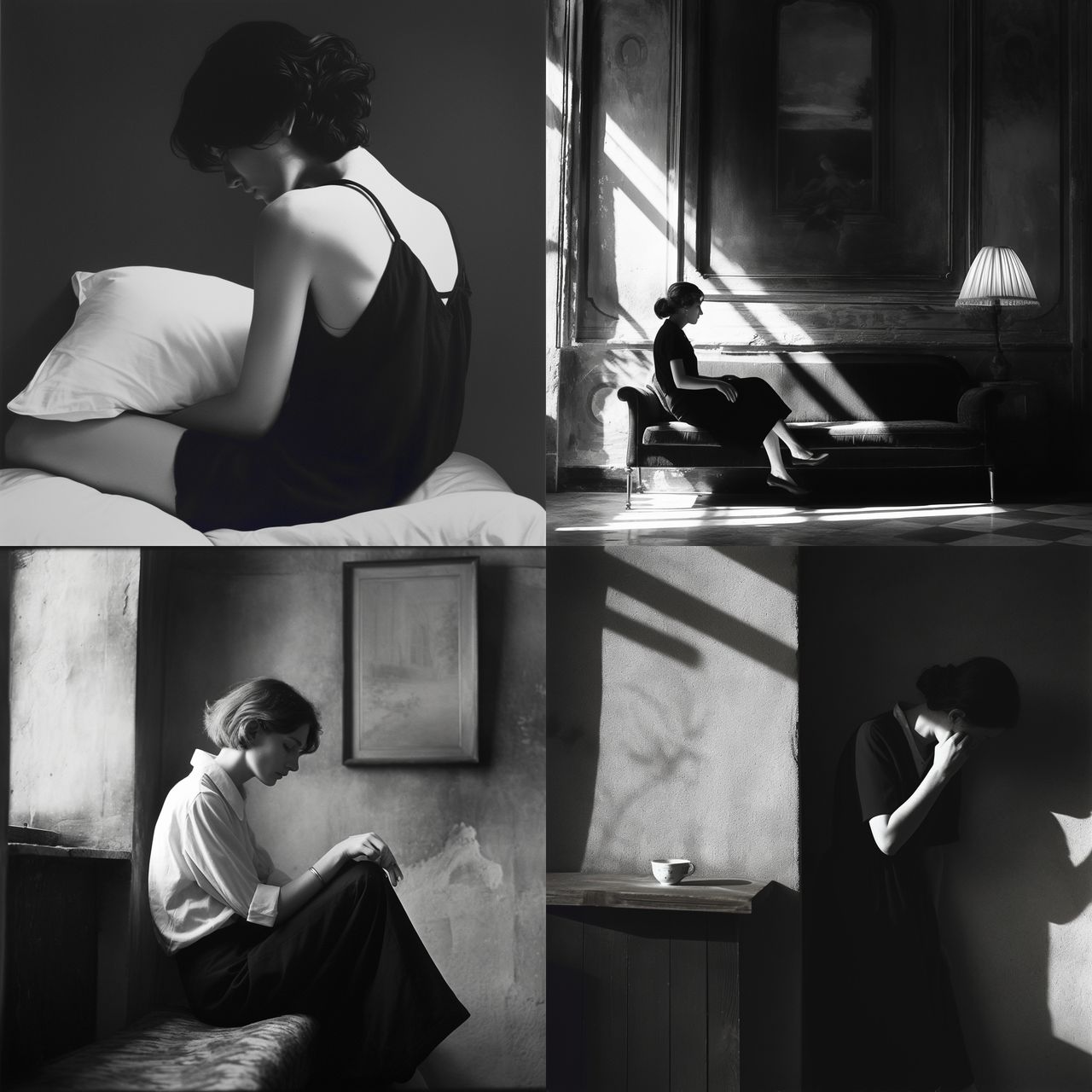 Christian Coigny style, Midjourney Niji 6, render 1 of 4