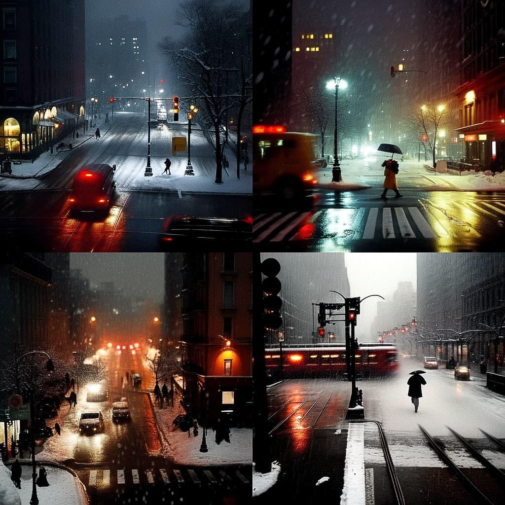 Christophe Jacrot style, Midjourney Niji 5, render 1 of 4