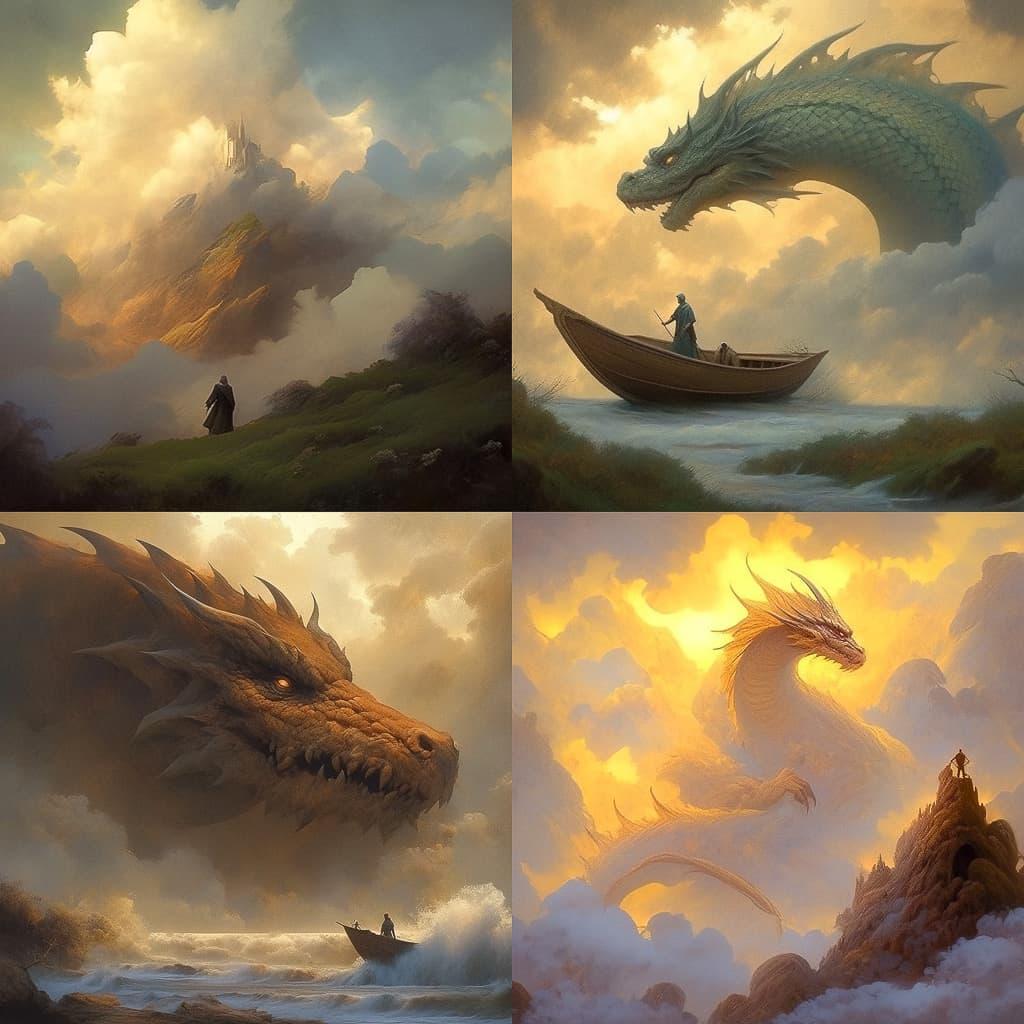 Christophe Vacher style, Midjourney Niji 5, render 1 of 4