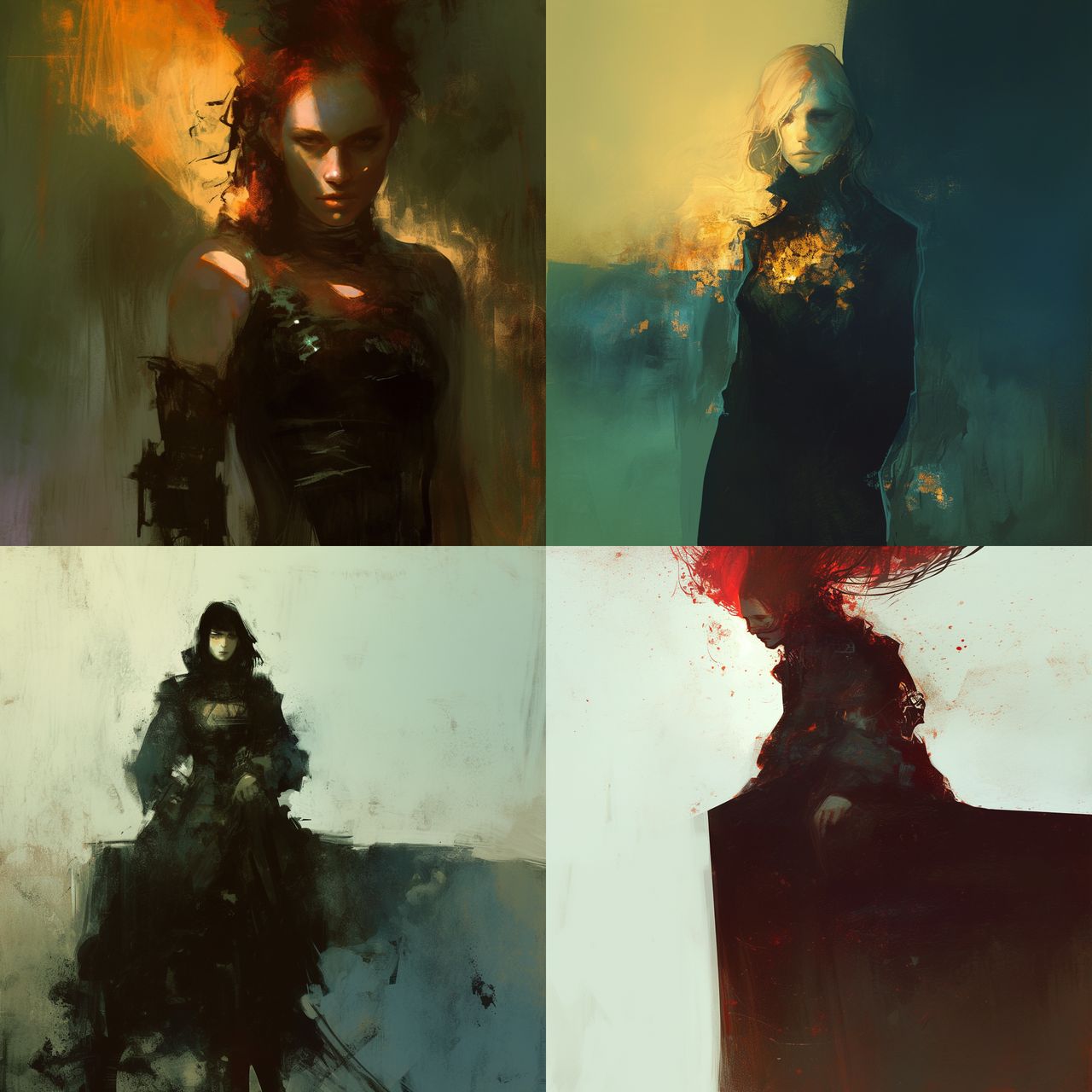 Christopher Shy style, Midjourney Niji 6, render 1 of 4