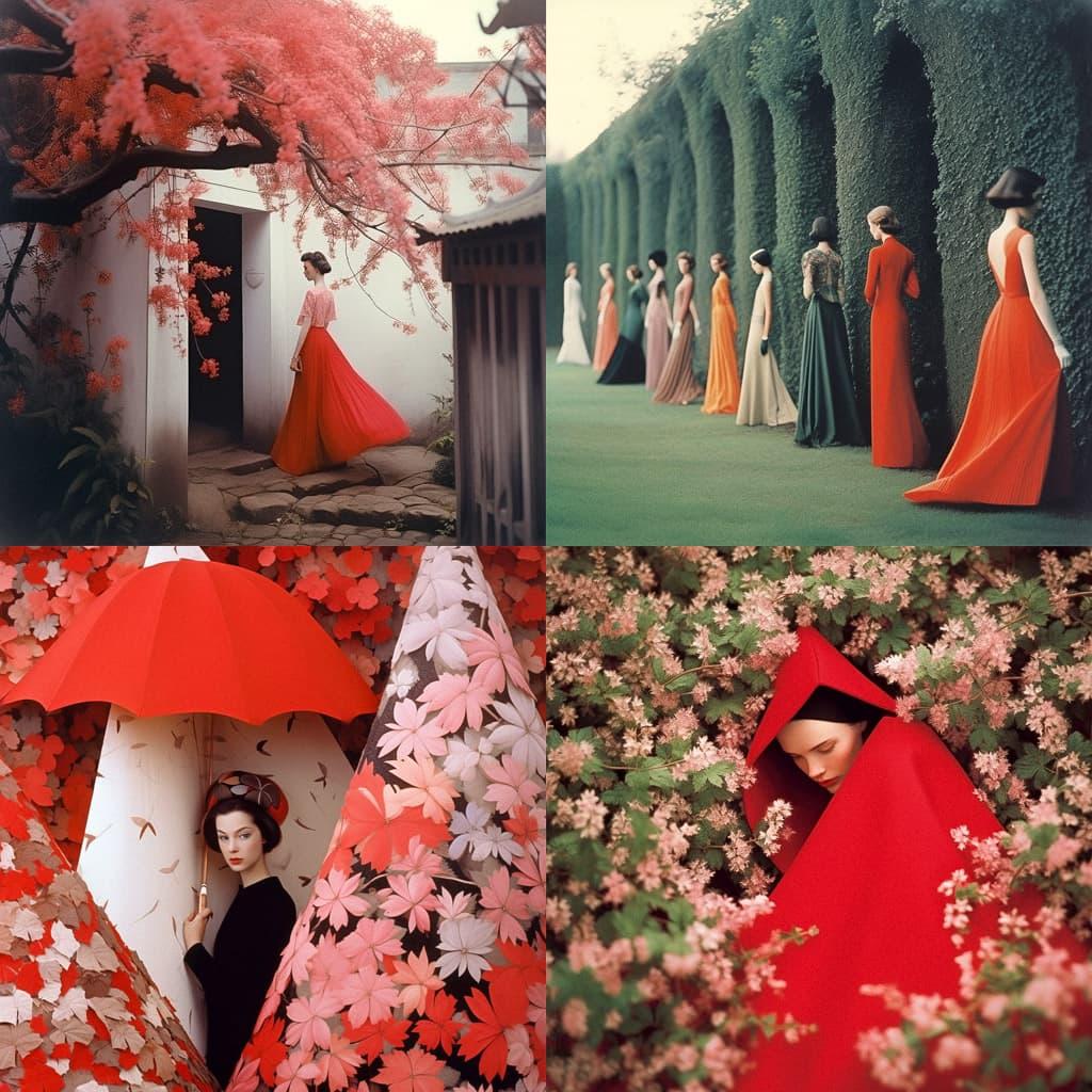 Clifford Coffin style, Midjourney Niji 5, render 1 of 4