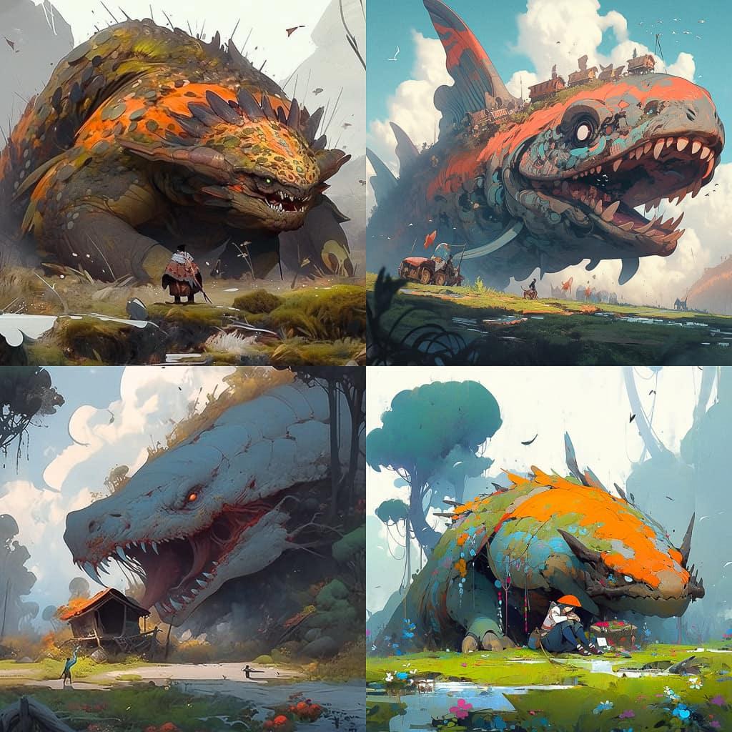 Darek Zabrocki style, Midjourney Niji 5, render 1 of 4