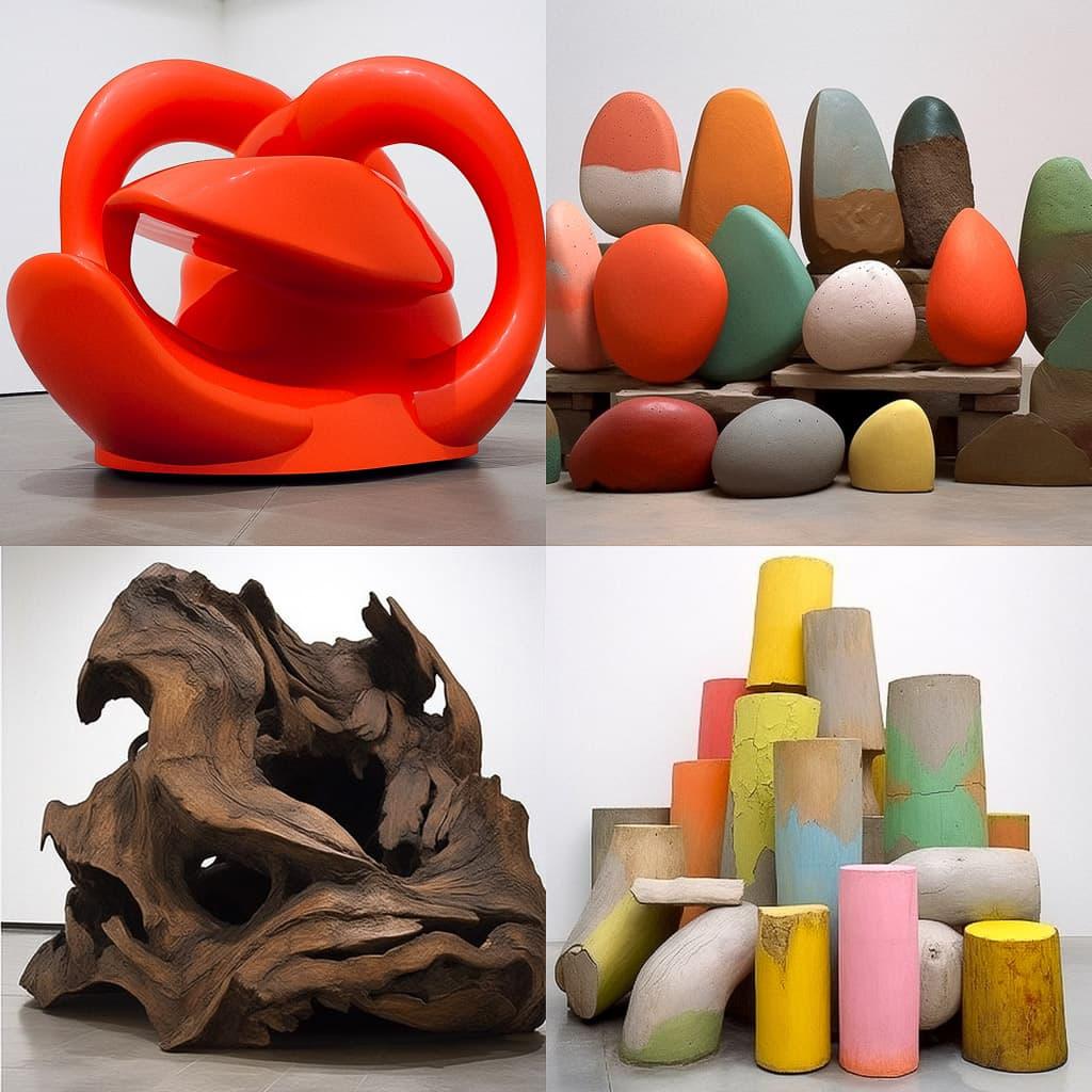 David Nash style, Midjourney Niji 5, render 1 of 4
