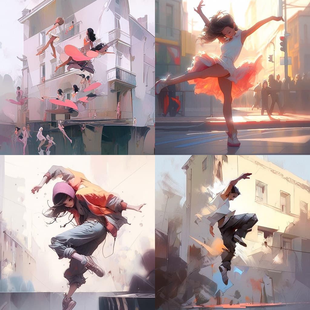 Dimitry Roulland style, Midjourney Niji 5, render 1 of 4
